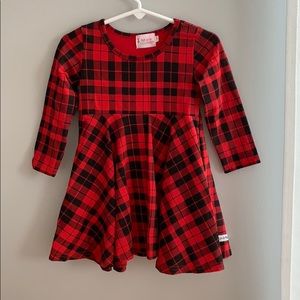 Red/black plaid dress!